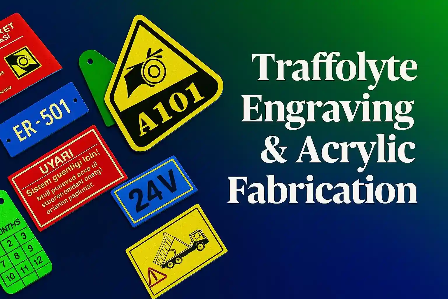 Traffolyte Engraving Process